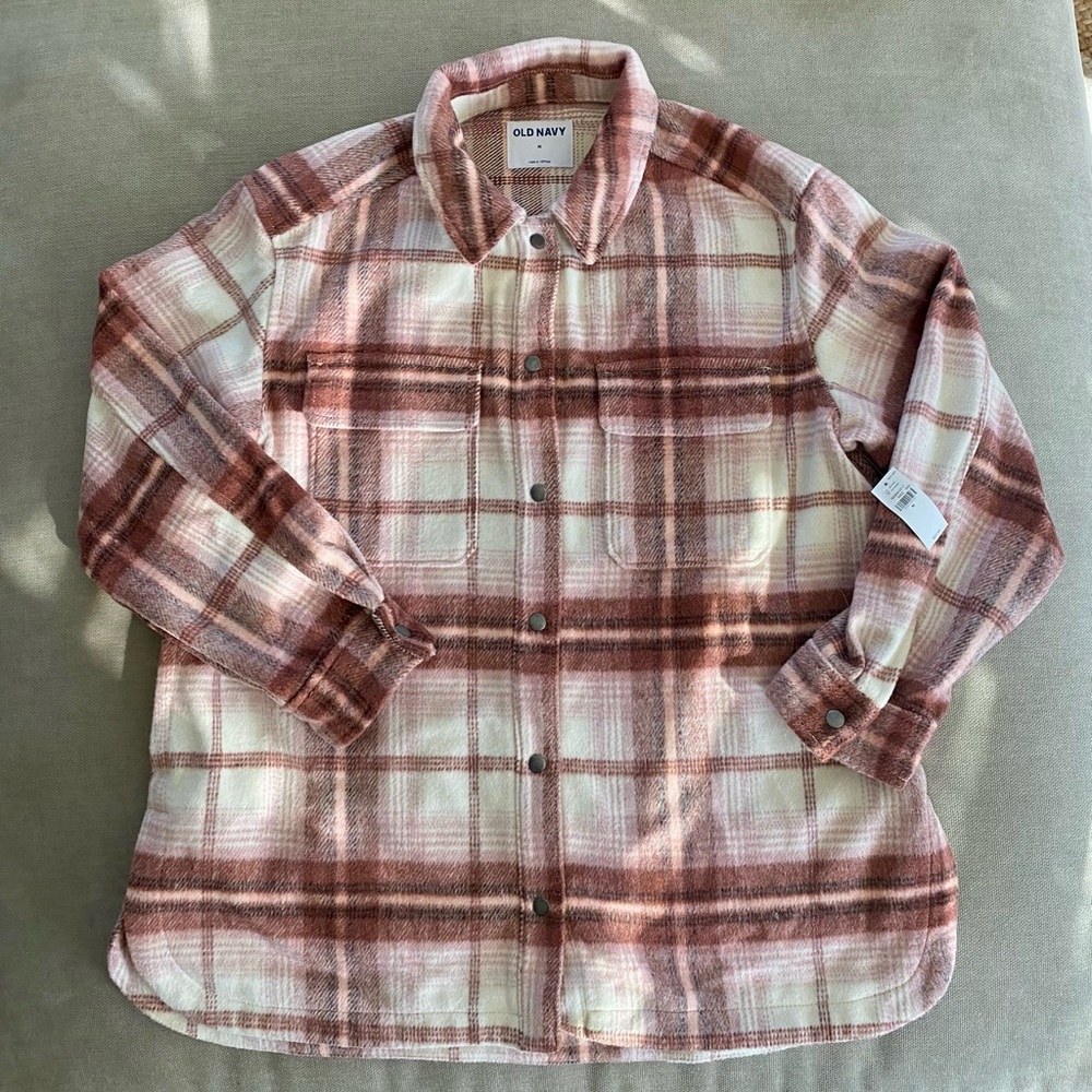 NWT - Old Navy - FLANNEL JACKET / SHACKET